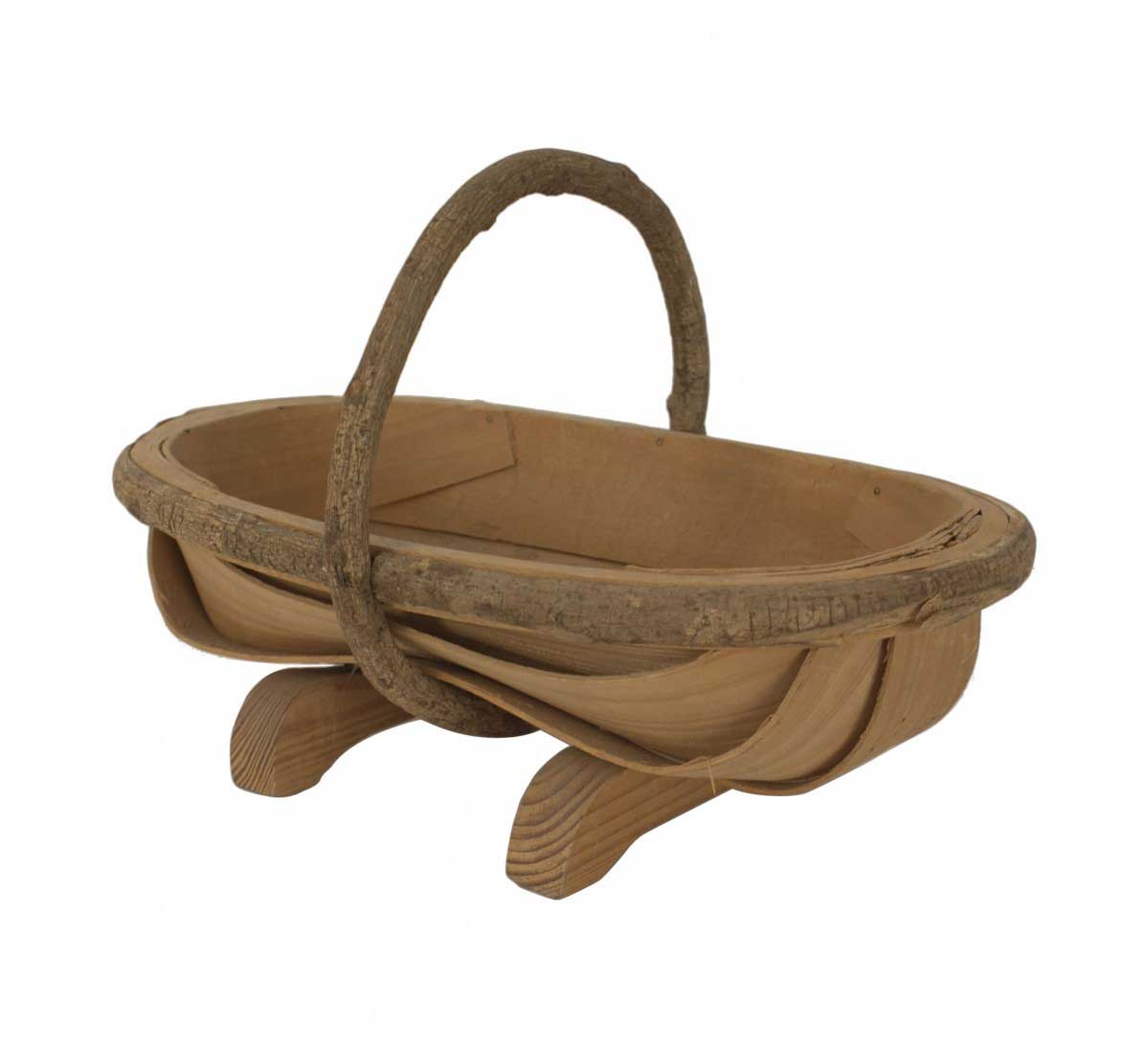 American country oval splint wood basket 2