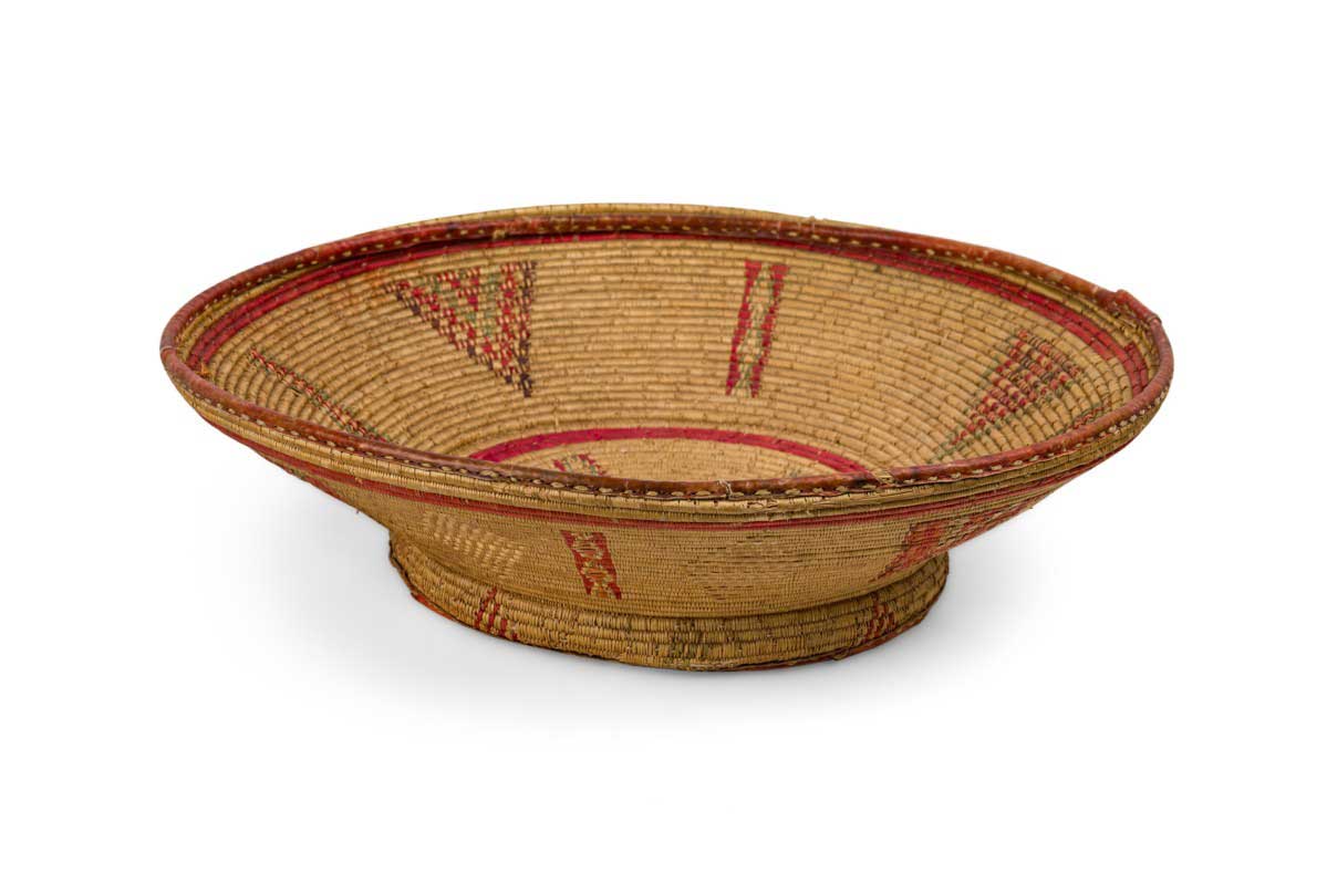 American country coil woven bowls