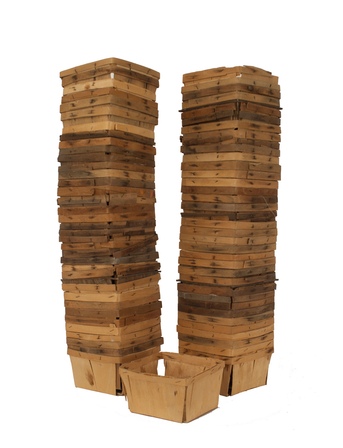 American country splint wood berry baskets 1