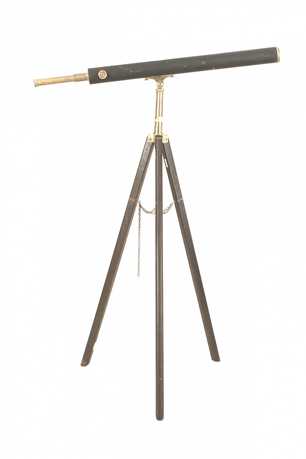 English victorian ebonized telescope
