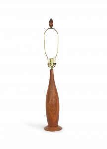 Scandinavian teak table lamp 1