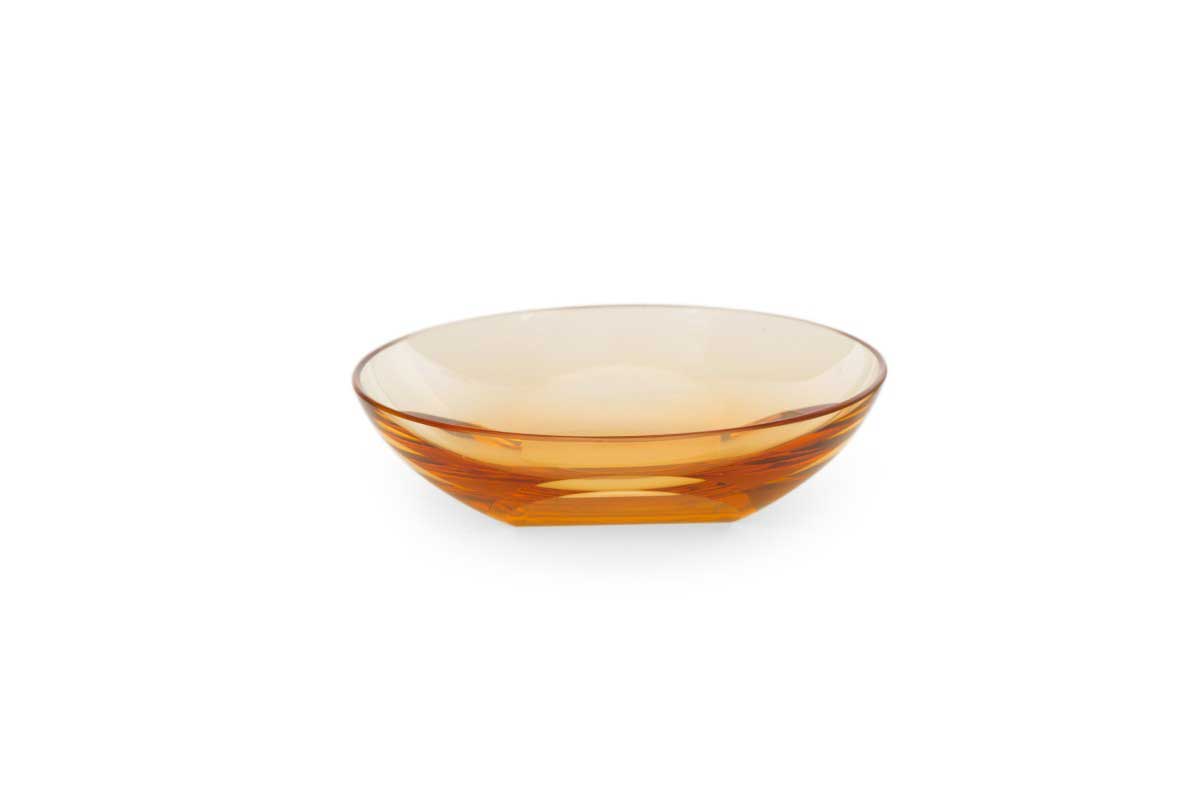 Amber glass dishes