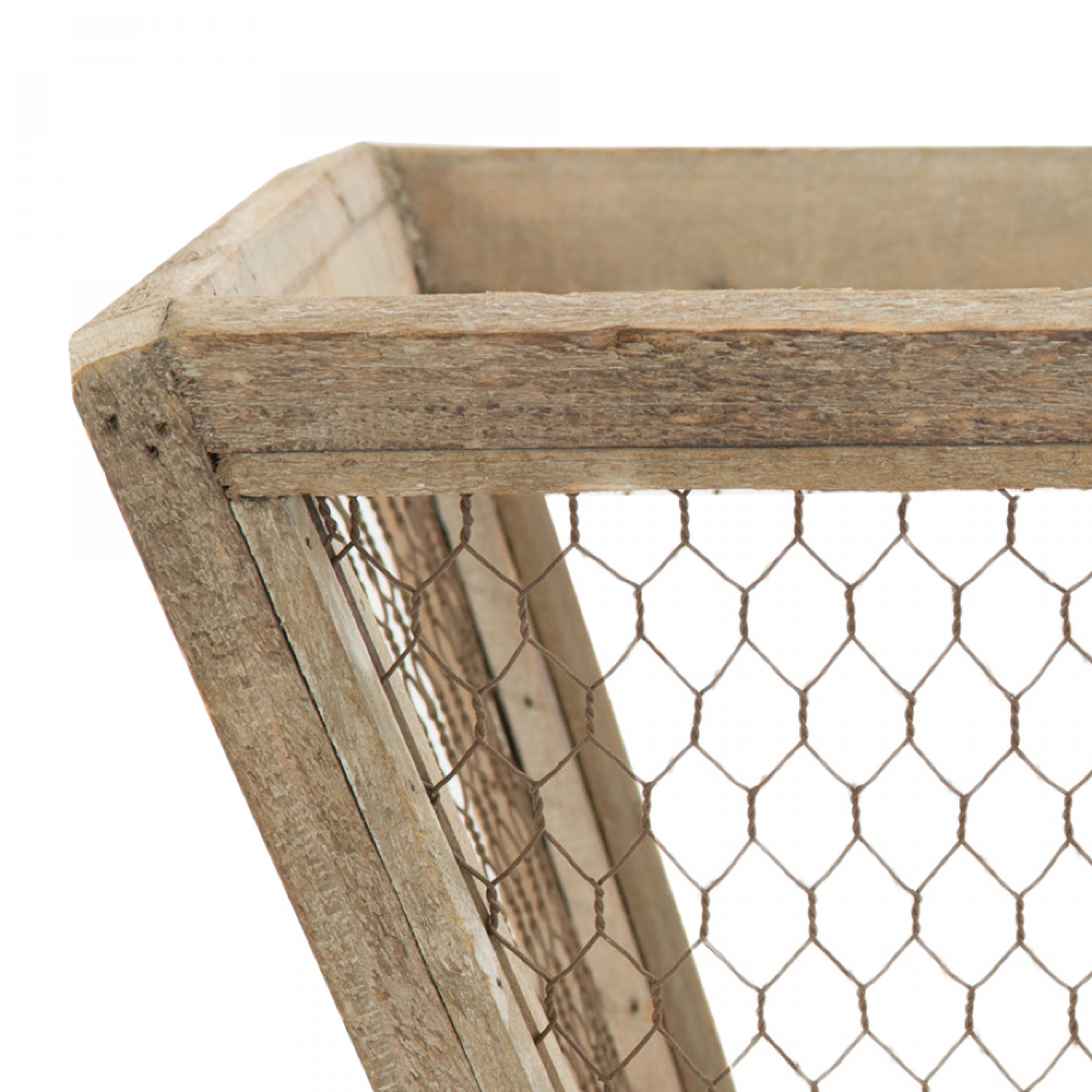 Chicken wire crate