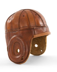 baby leather football helmet Product