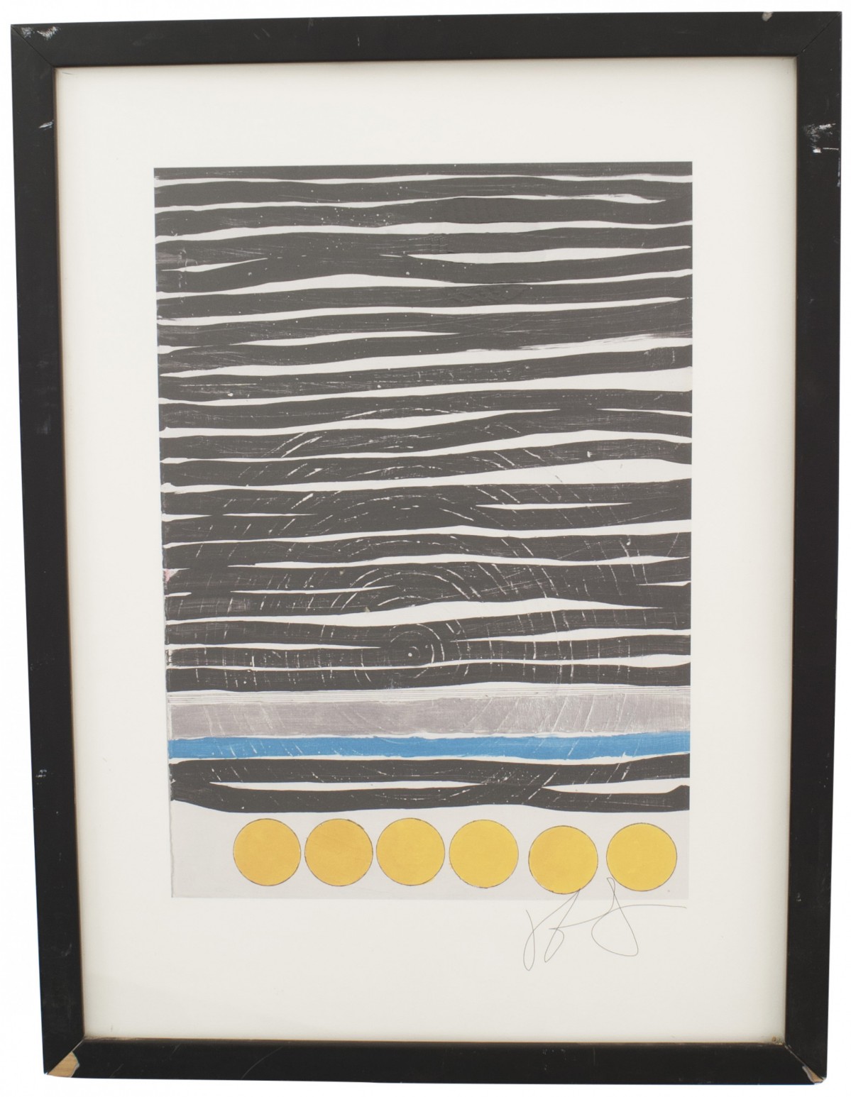 Abstract geometric print