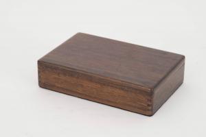 Mid century mahogany box