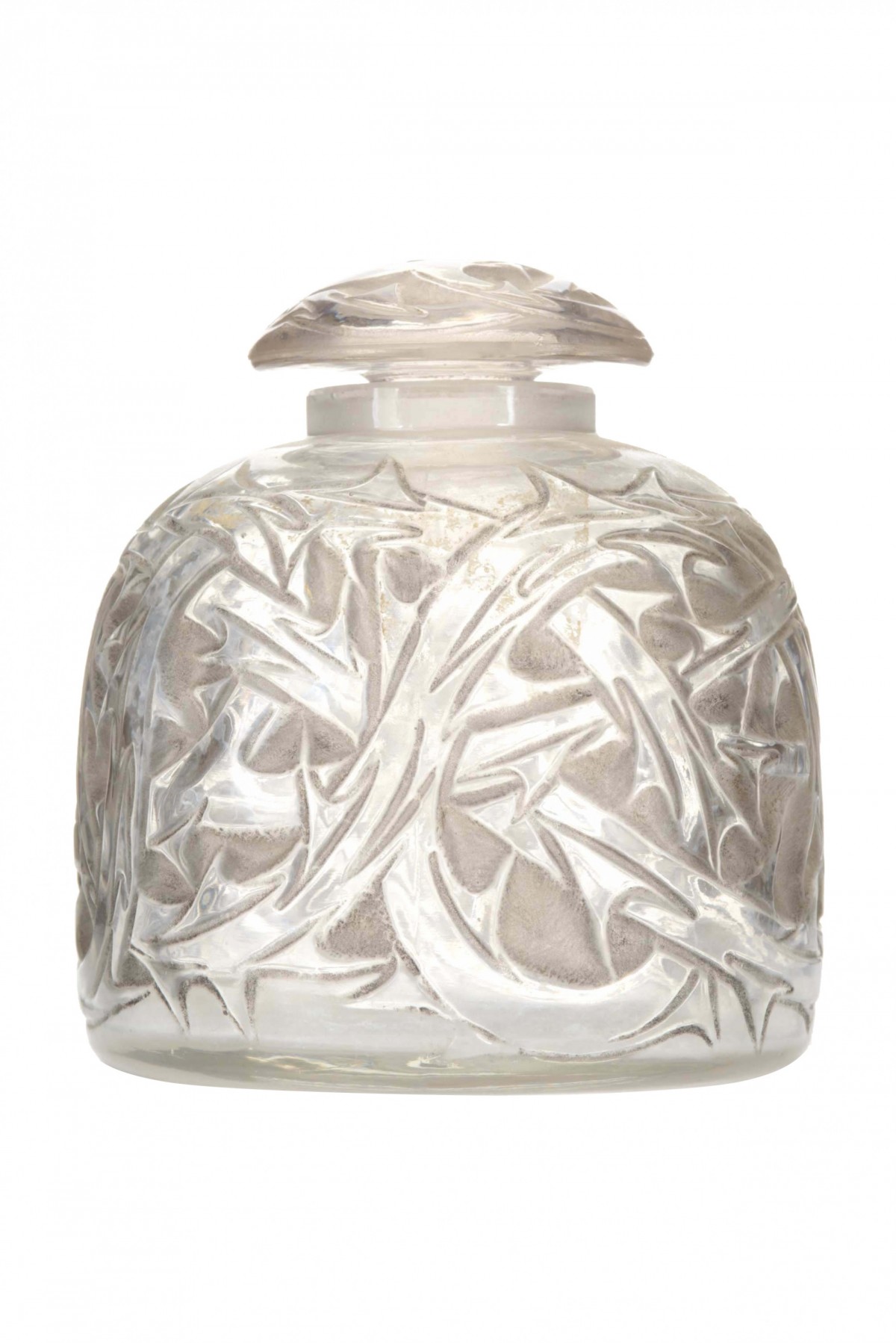 French art deco lalique perfume bottle