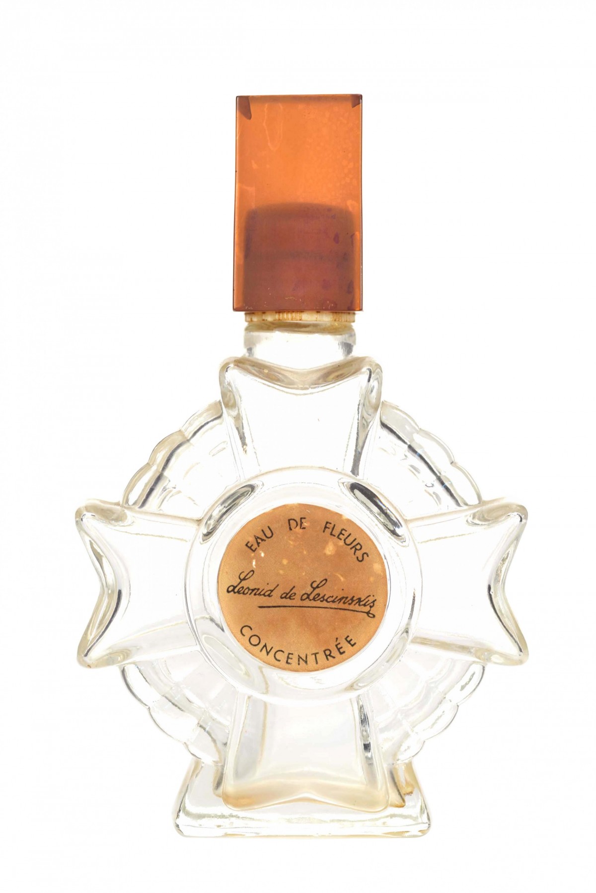 Vintage french eau de fleurs by lescinskis perfume bottle 1