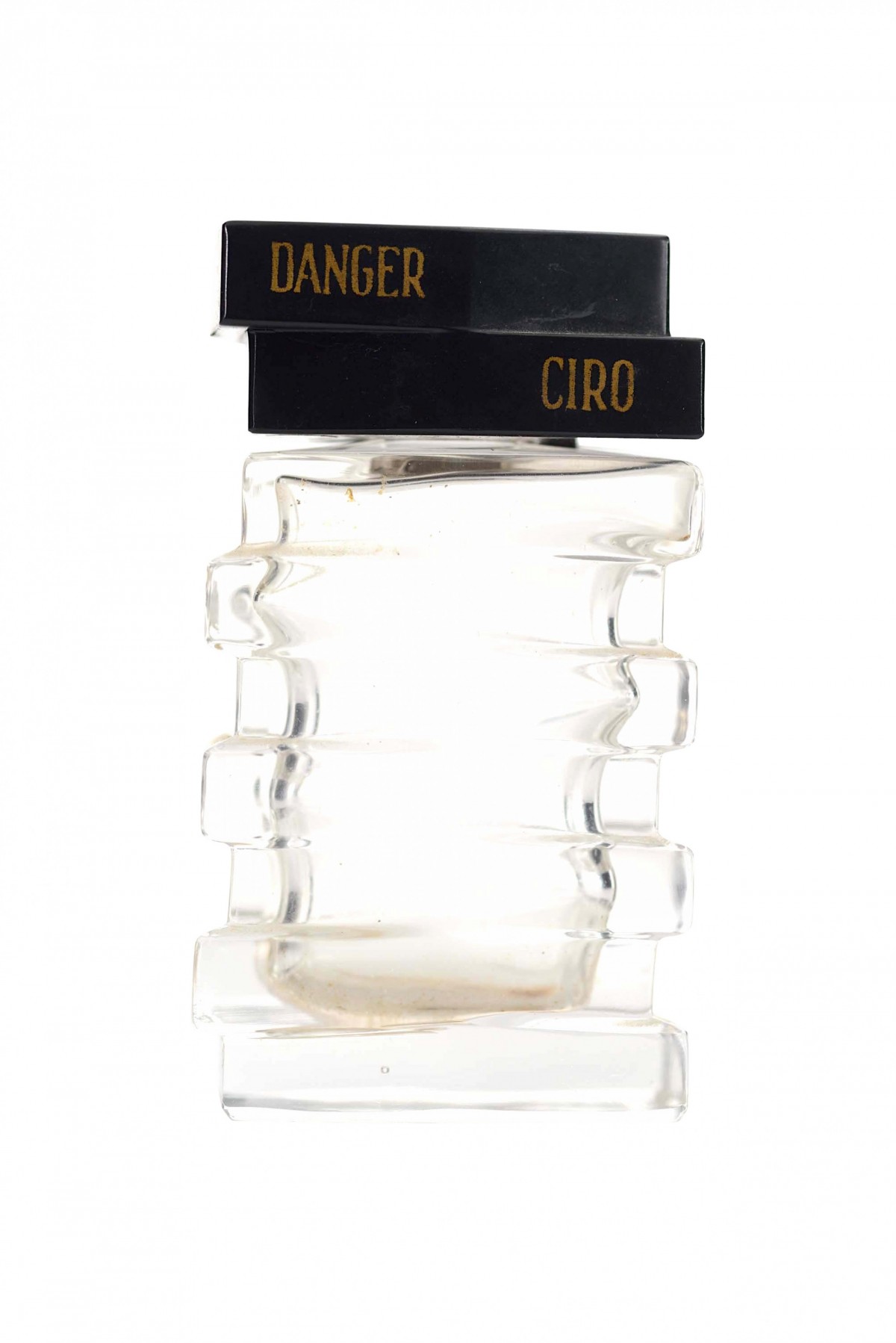 French art deco dange for ciro brosse perfume bottle