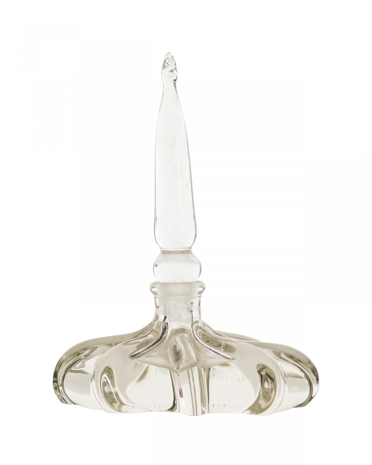 Vintage french glass perfume bottle