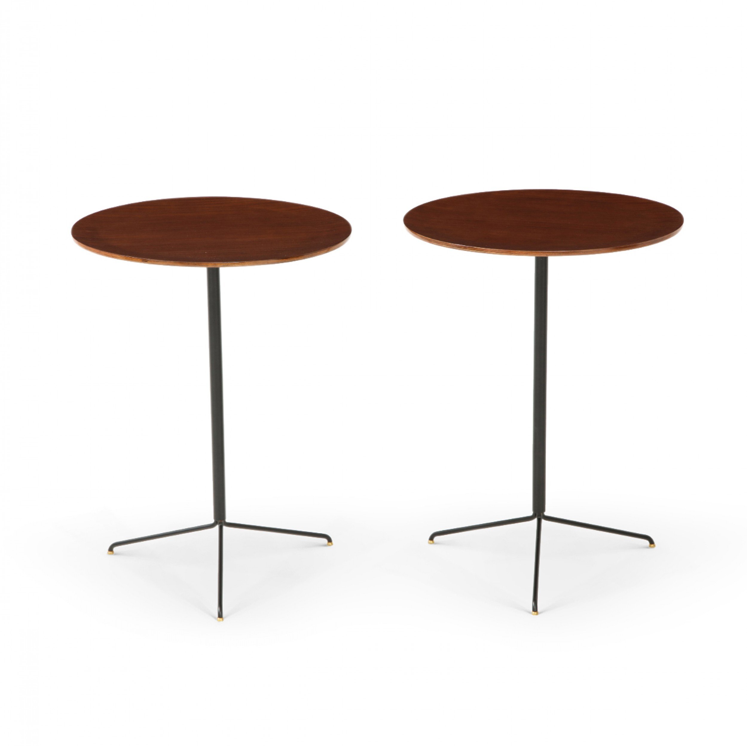 Pair of mid century italian osvaldo borsani side tables