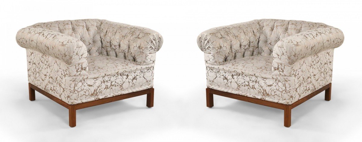 Edward wormley model 7211 lounge chairs