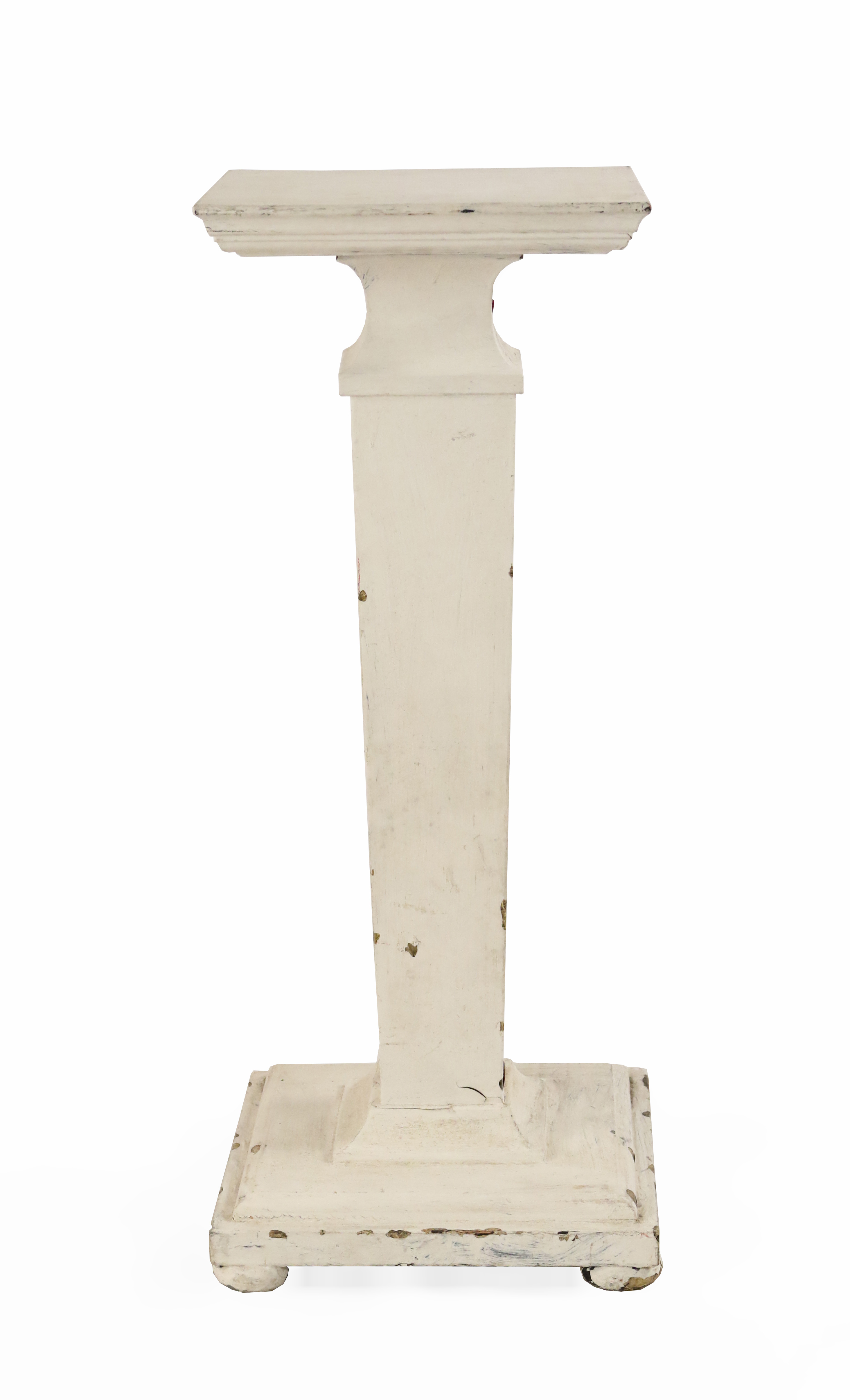 Wooden Pedestal Rustic Best Decorations