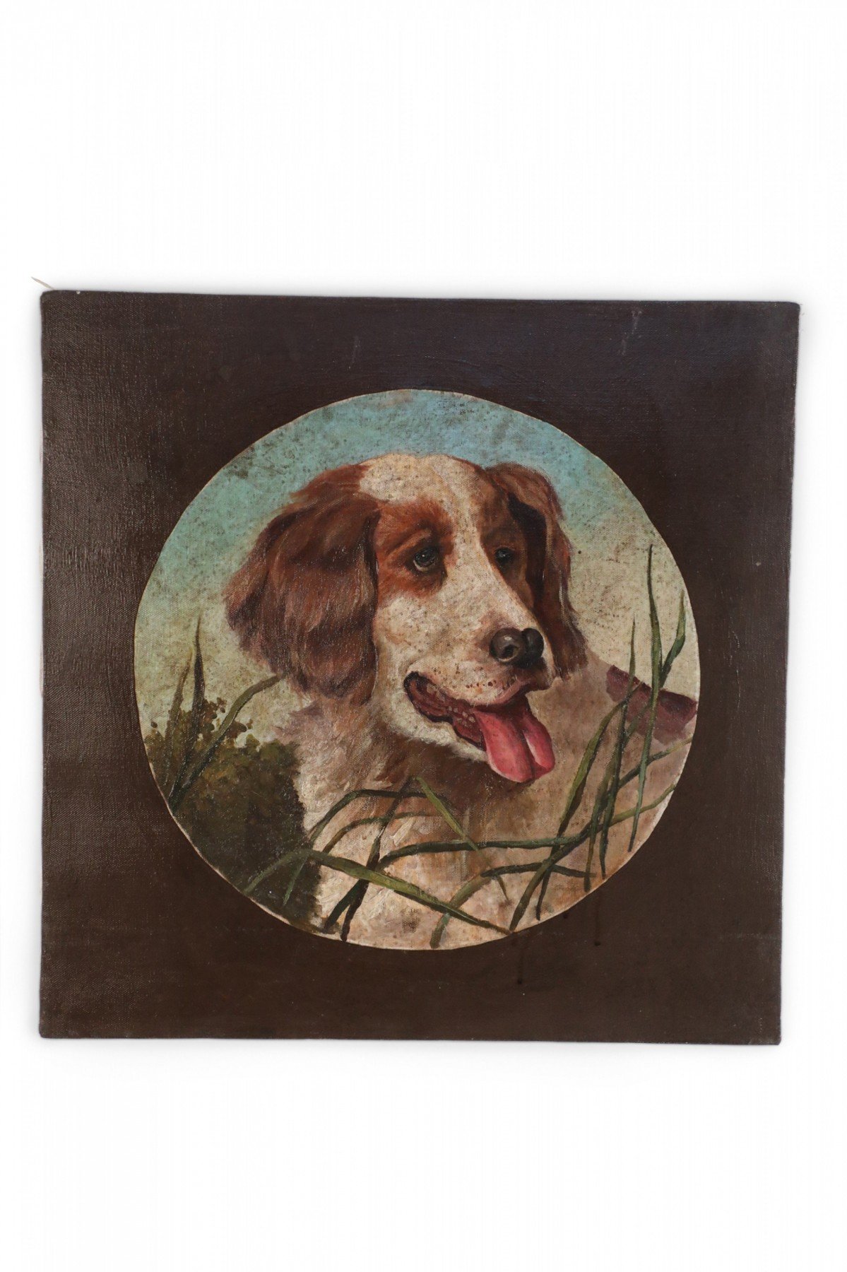 Portrait of Hunting Dog Oil Painting