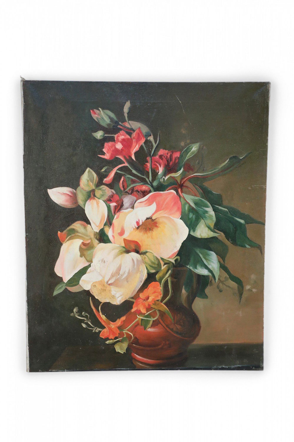 Flowers in Jug Still Life Painting