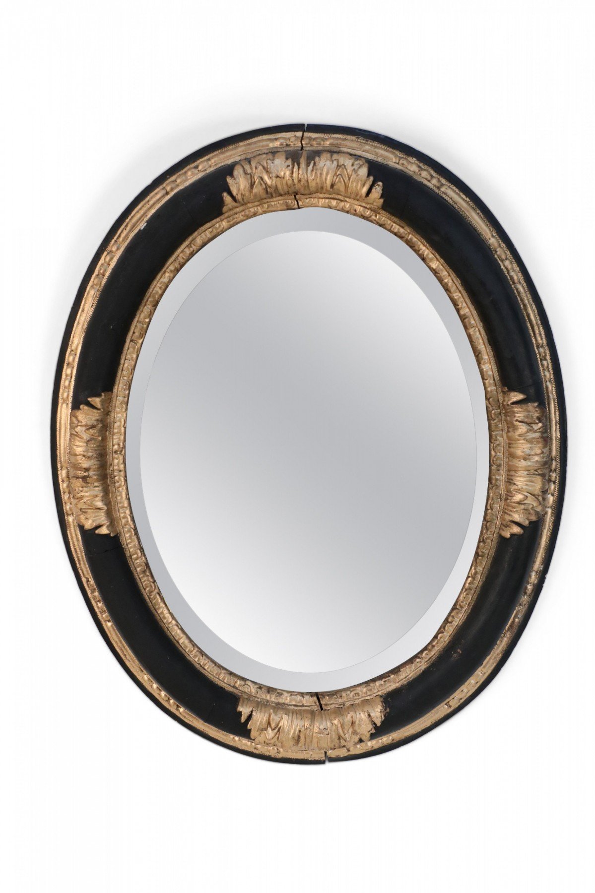 English arts crafts pewter wall mirror