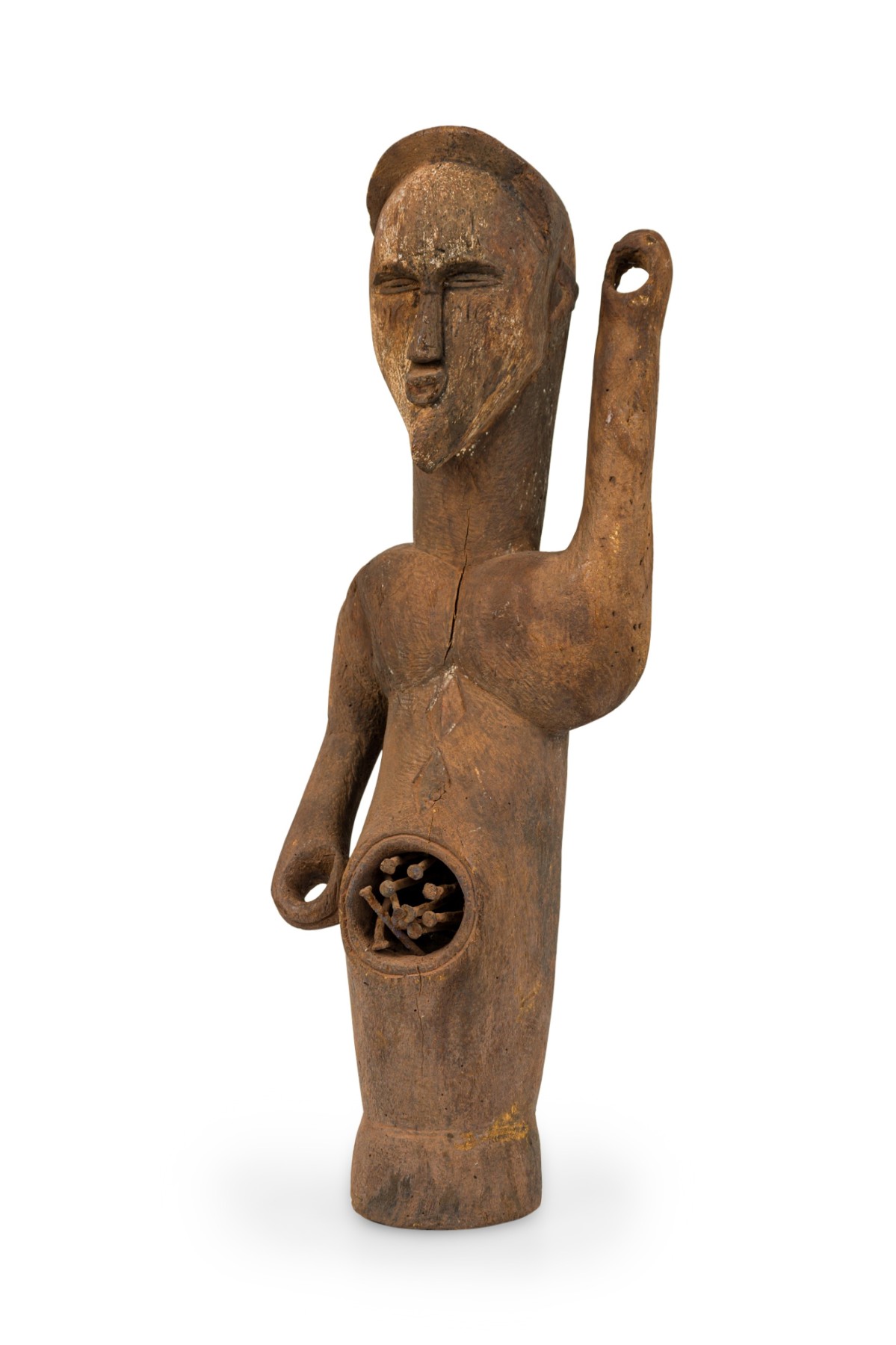 African gabon 20th century hand carved vuvi figure
