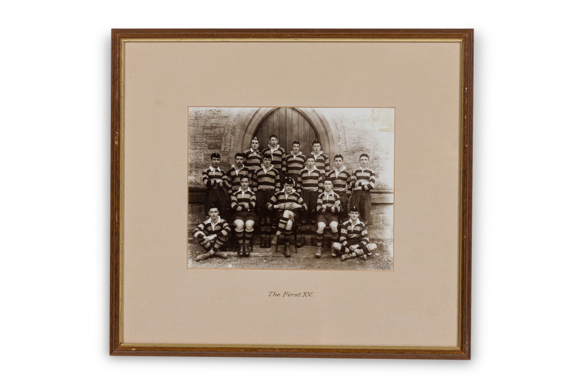 American vintage rugby team photograph