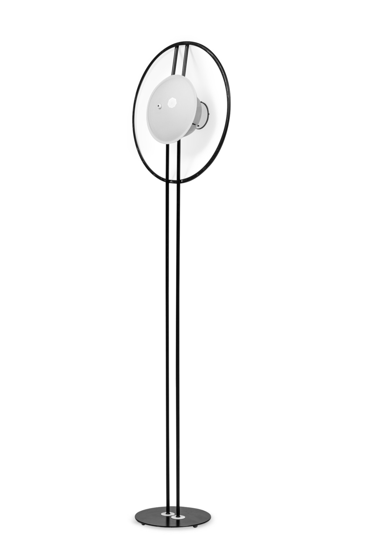 Michel Morelli for Sverige American Mid Century Satellite Standing Floor Lamp 