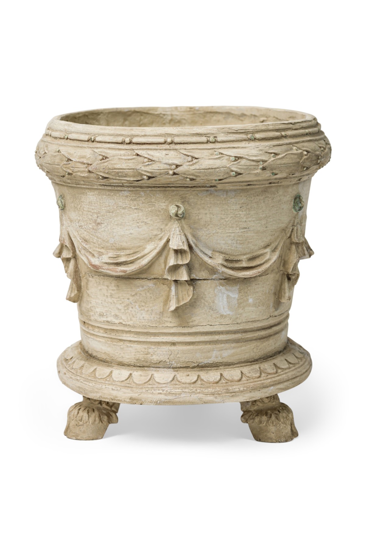 Italian neo classical swag relief jardiniere