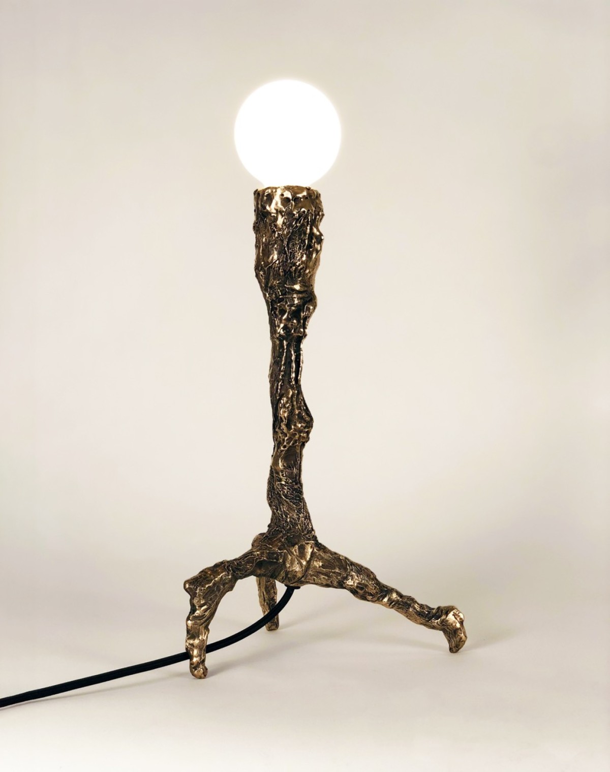 Contemporary sweet thing ii bronze table lamp