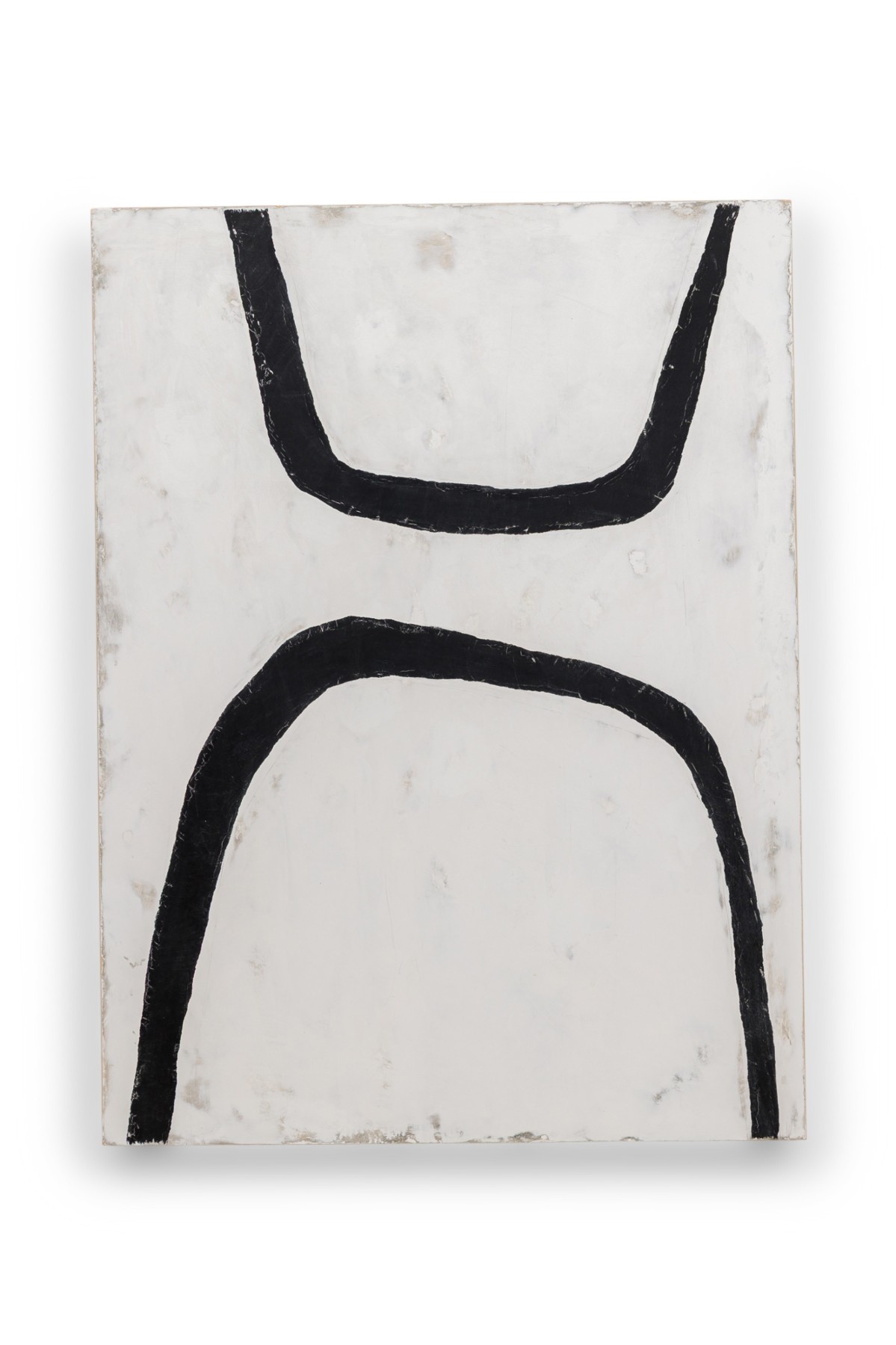 Contemporary untitled abstract on panel