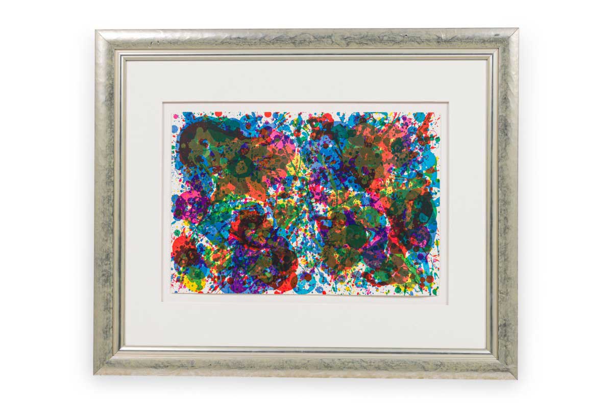 Sam francis contemporary american lithograph untitled 1