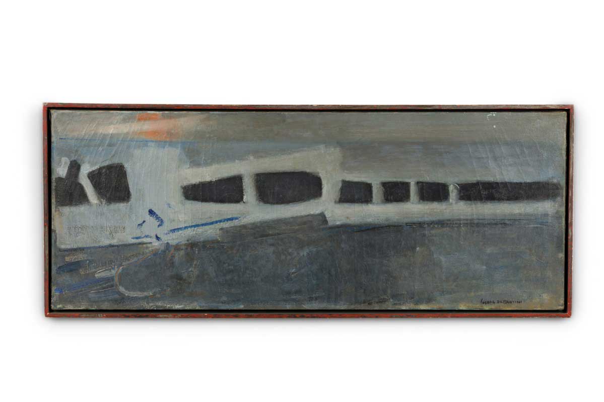 Joseph de martini american contemporary abstract painting titled drowning sun 