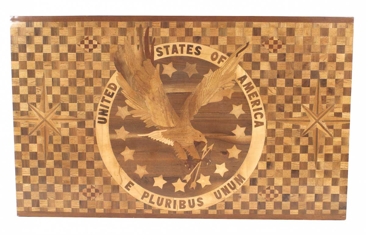American victorian united states seal panel