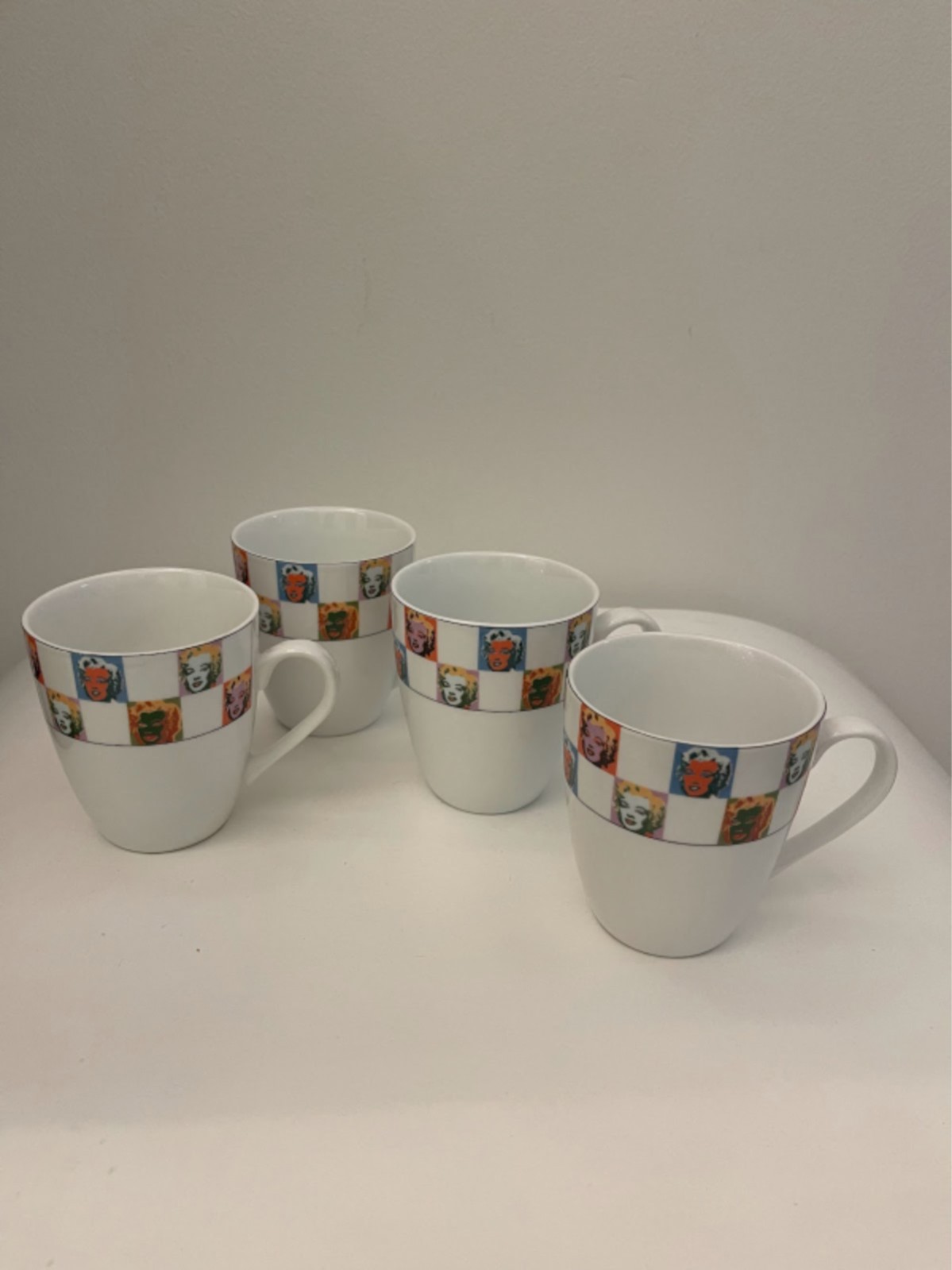 Andy warhol american modern some like it hot pattern coffee mugs 1