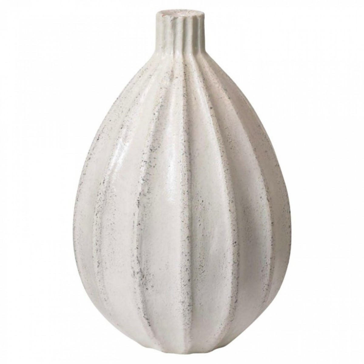 Italian modern earthenware vase style of primavera