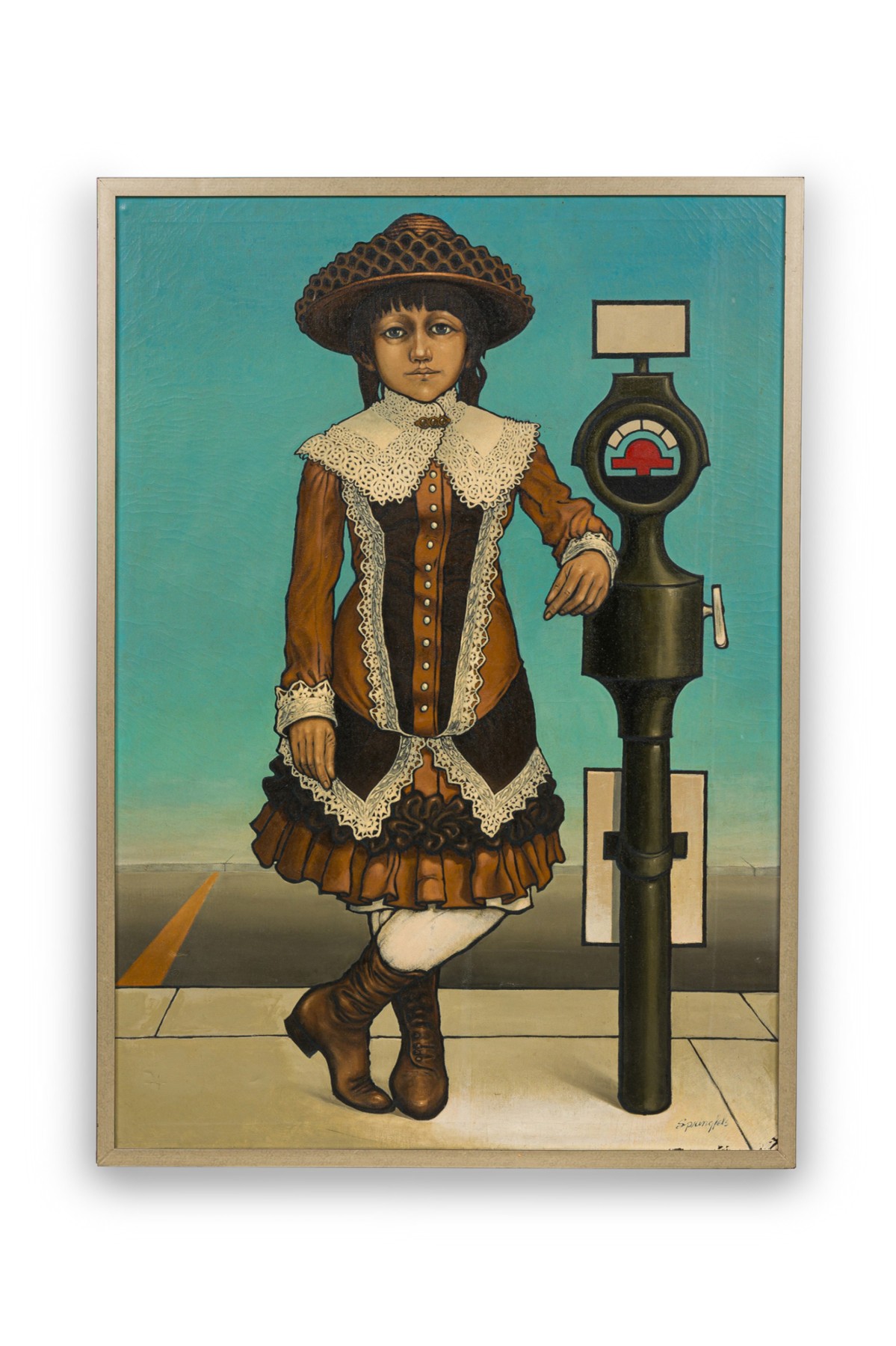 American 20th century oil on canvas robert springfels