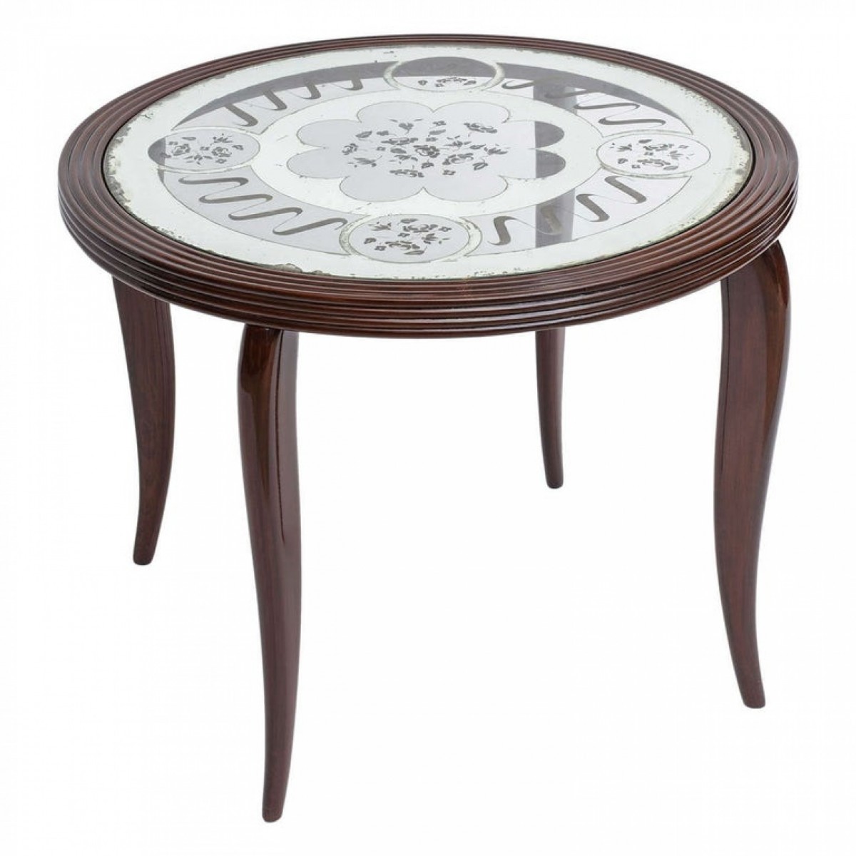 Italian modern cocktail table paolo buffa 1950s