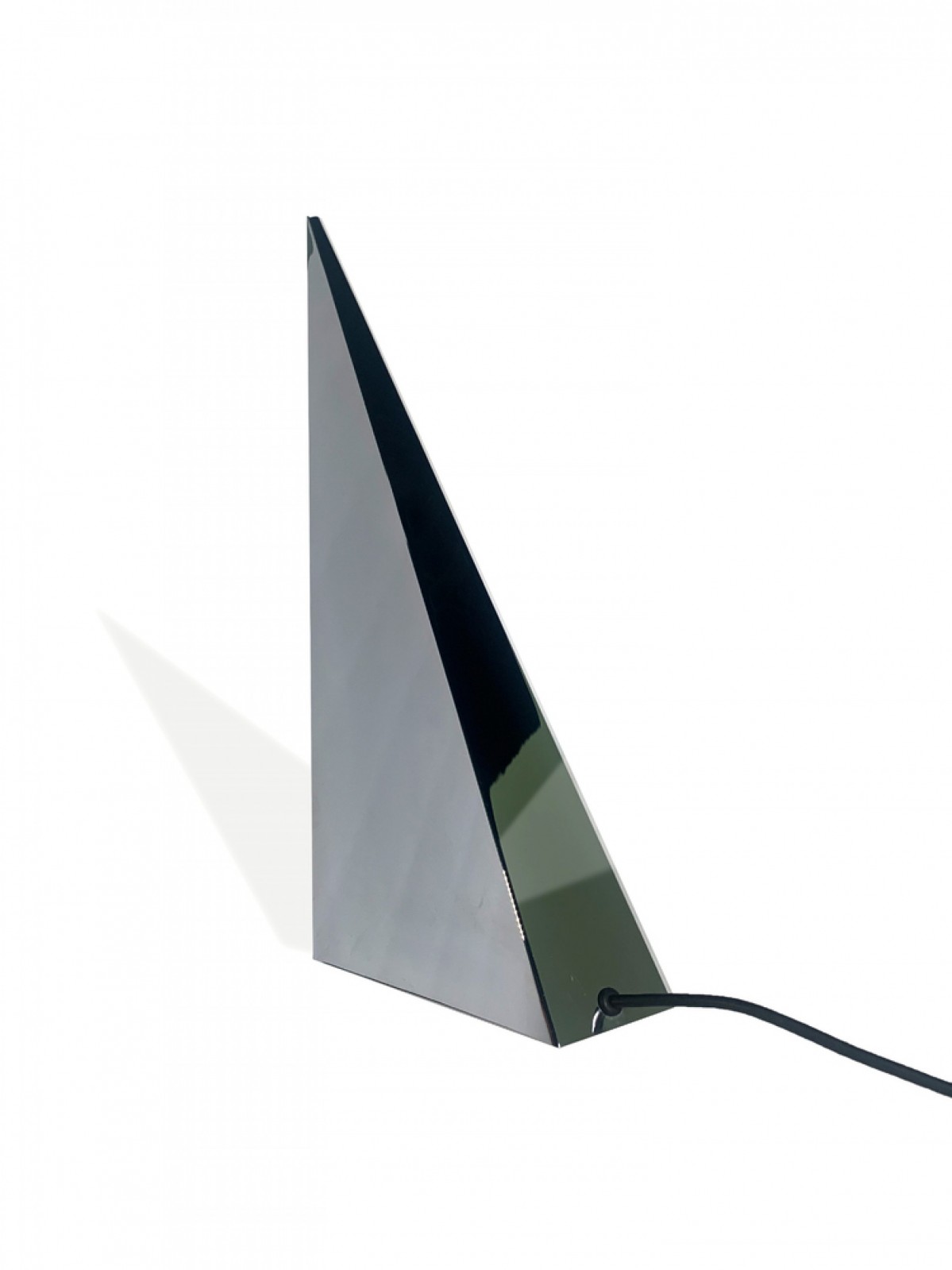 Modern fredrick ramond chrome table lamp