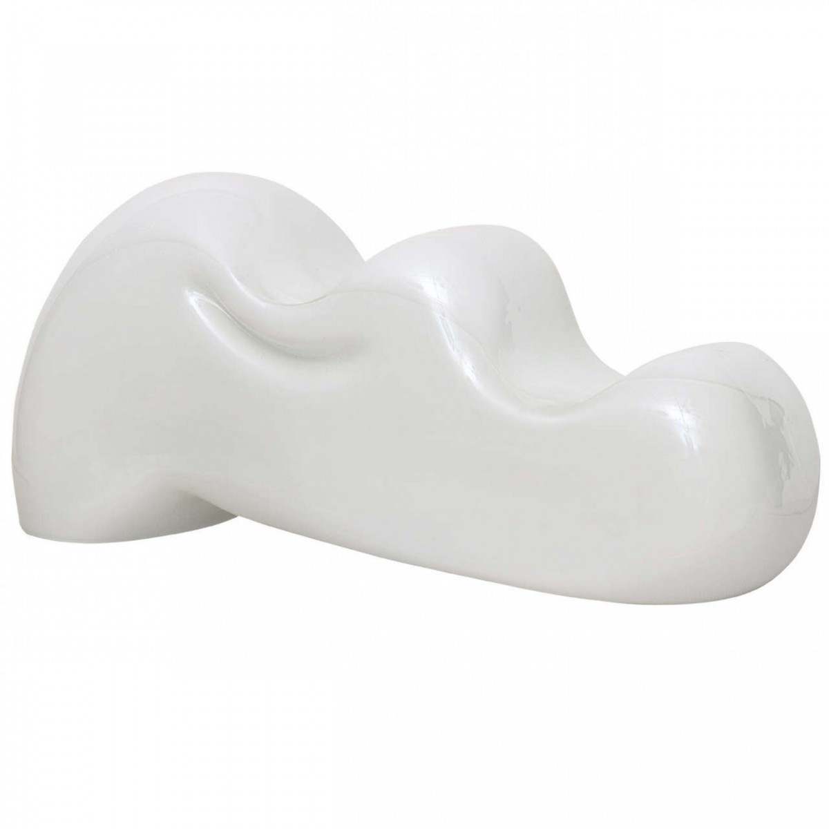 Nuvola glass free form sculptural lamp by roberto lucci marcello pietranton