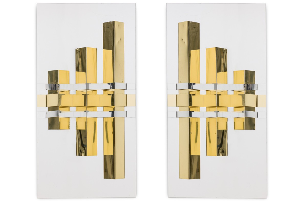 Curtis jere american mid century wall sculpture