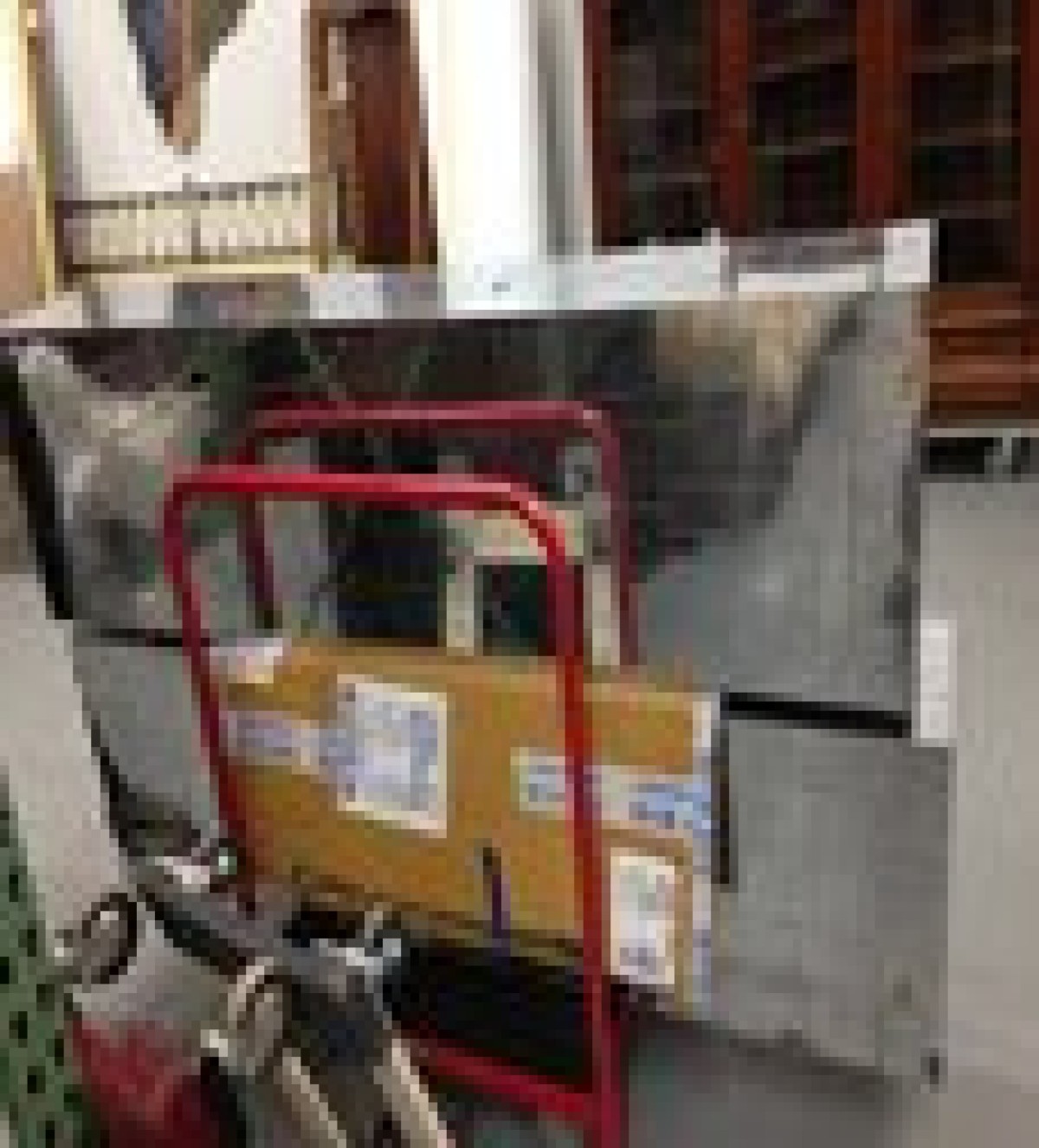 Paul evans mid century chrome cityscape style queen headboard