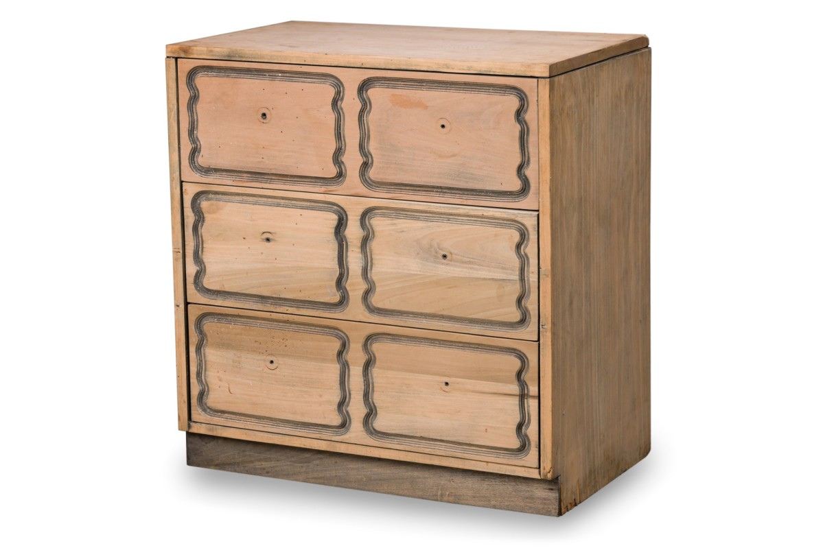 American mid century 3 drawer chest 