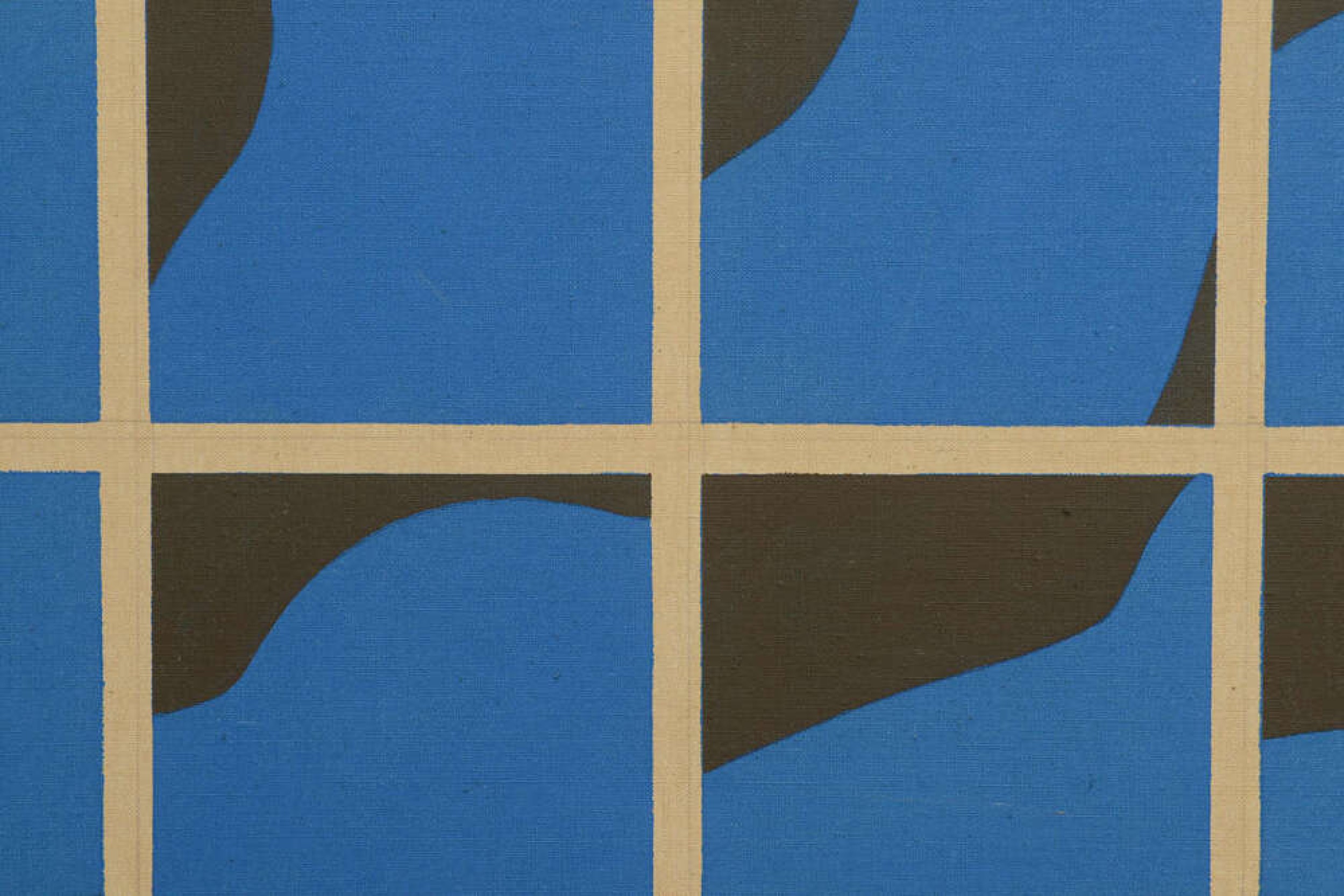 Ernest trova american contemporary silkscreen on canvas titled canto