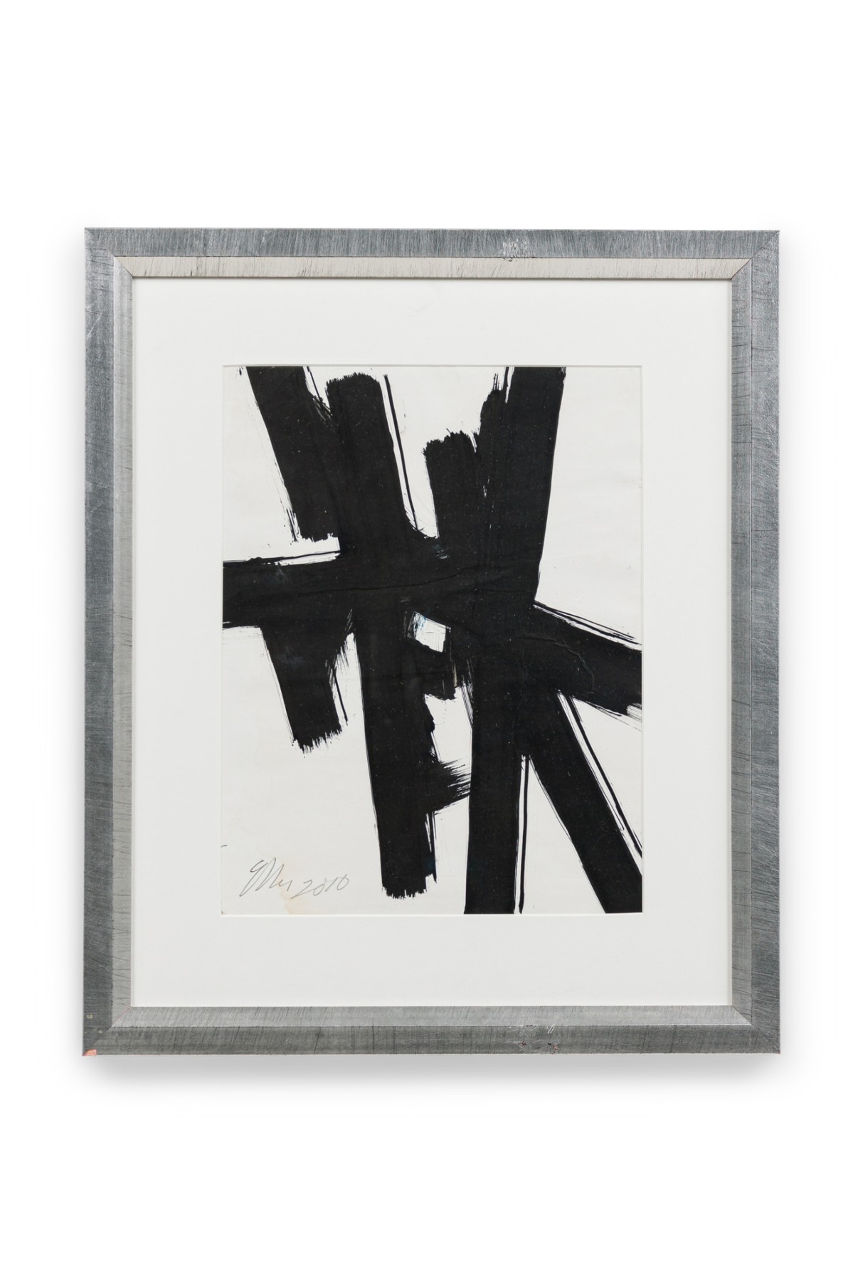 Ed eller contemporary american abstract painting, bold strokes II