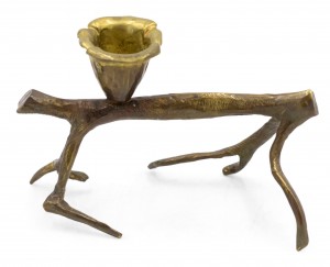 Robert lee morris horizontal walking tree candle holders