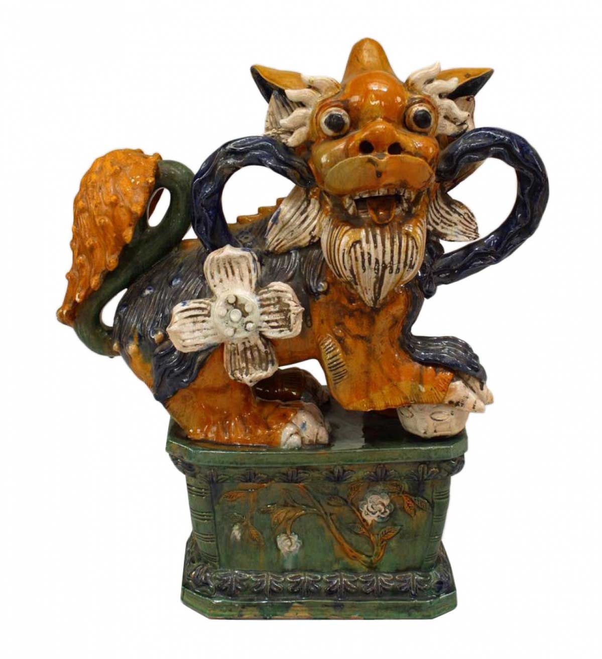 Chinese porcelain foo dog