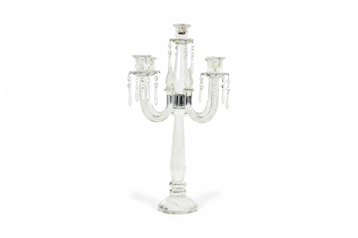 English georgian waterford crystal candelabra