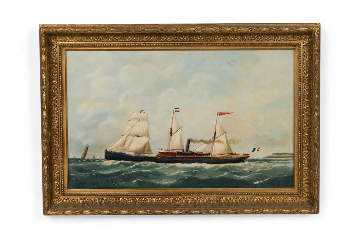 Copy of a seascape steamer two