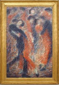 Copy of impressionist dancers painting
