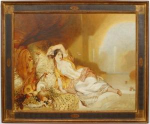 Copy of reclining woman painting