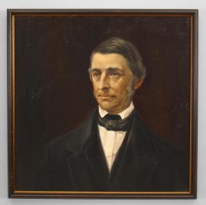 American victorian ralph waldo emerson painting
