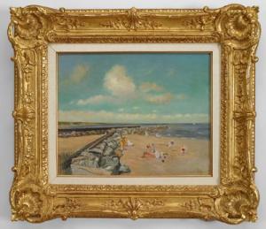 Copy of morning at the breakwater shinnecock painting