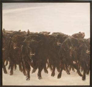 Copy of jamie wyeth s angus herd painting