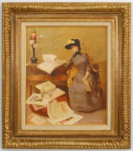 Copy of the connoisseur scene portrait